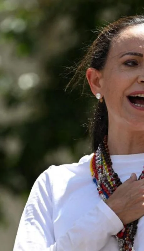 Corina Machado, líder de la oposición