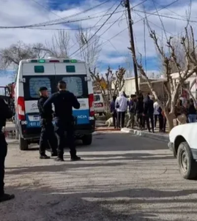 Incendio en San Martín.
