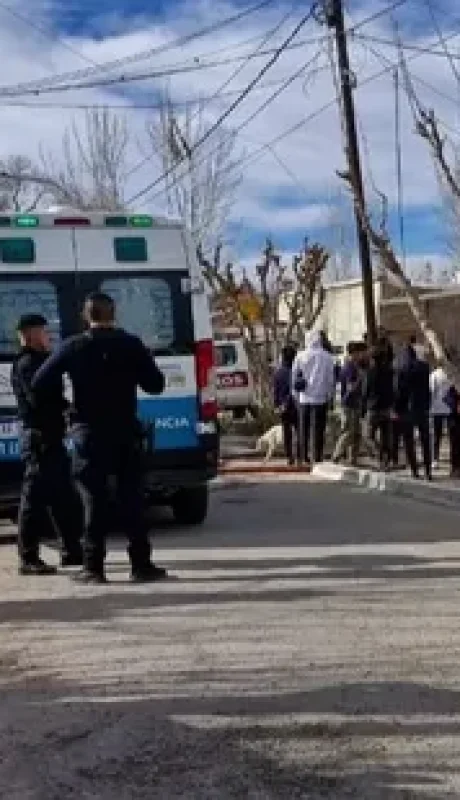 Incendio en San Martín.