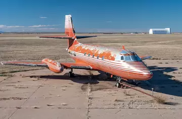 La extraordinaria reconversión del jet privado de Elvis Presley