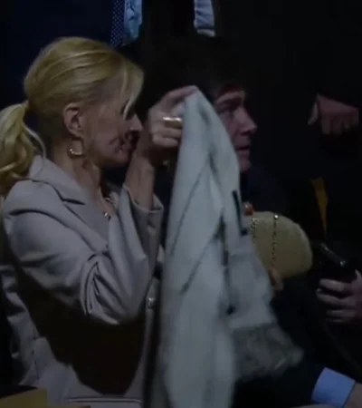 Milei y Yuyito blanquearon su romance con un beso en público