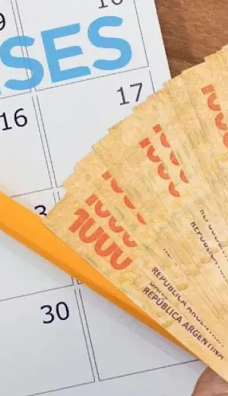 Anticipo completo para el próximo mes.