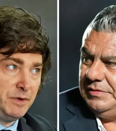 Javier Milei y Chiqui Tapia en controversia.