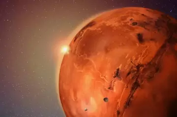 Hallaron un océano bajo la superficie marciana y especulan sobre posibilidades de vida