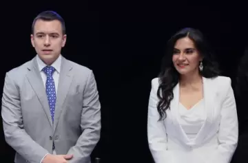 Noboa tilda de "golpe de Estado" la denuncia por violencia de género de su vice