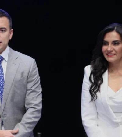 Daniel Noboa y Verónica Abad están abiertamente enfrentados desde que asumieran la conducción del Gobierno