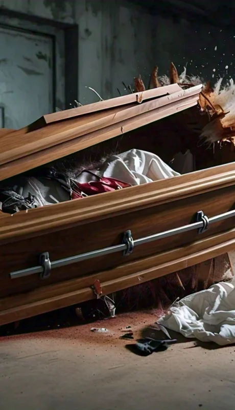 Vandalismo en funeraria