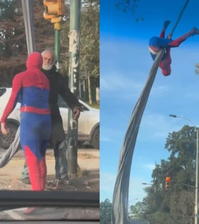 El héroe uruguayo furor en Instagram.