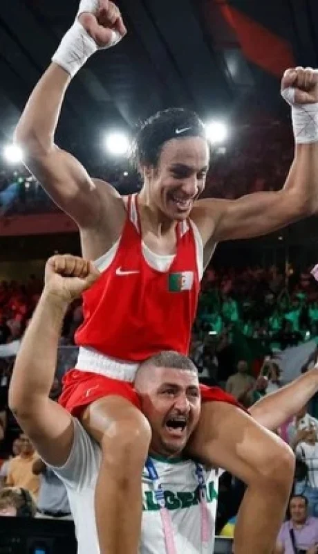 Imane viene de obtener el oro en París