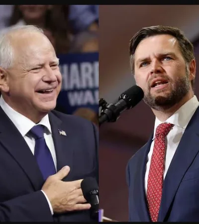 Tim Walz y J.D. Vance se verán las caras en los atrios de debate