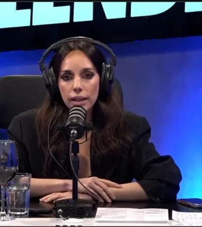 Descargo de Tamara Pettinato en su programa