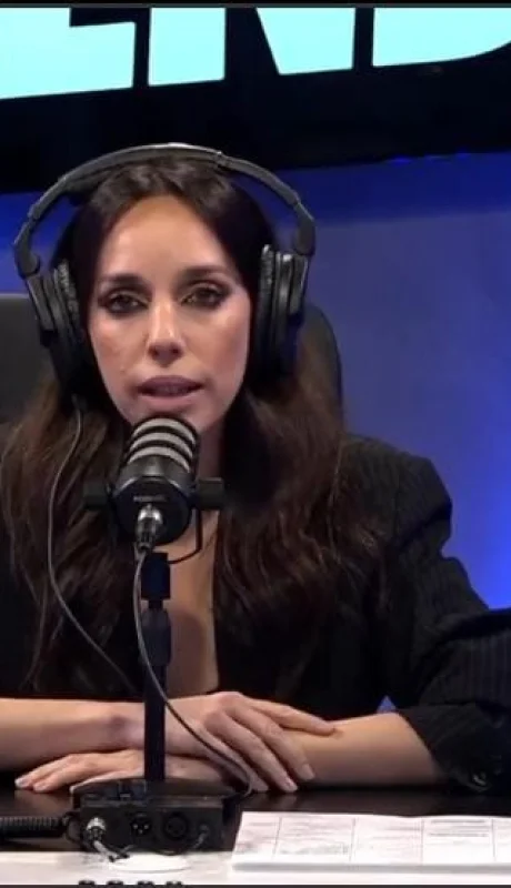 Descargo de Tamara Pettinato en su programa