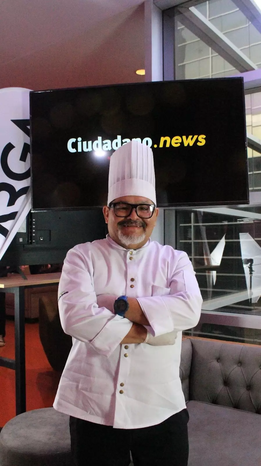 Benjamín Yupanqui, chef del DoubleTree Hilton Buenos Aires.