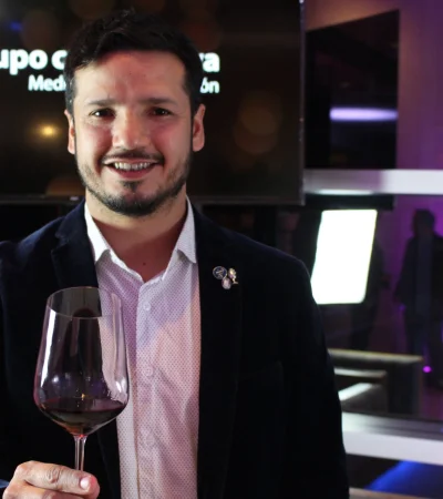 El sommelier Rodrigo Kohn.