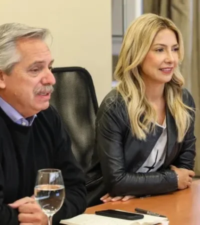 Alberto Fernández y Fabiola Yáñez