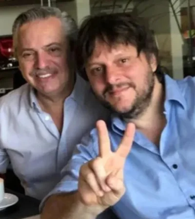 El expresidente y el legislador porteño cuando corrían otros tiempos. (Foto: web)