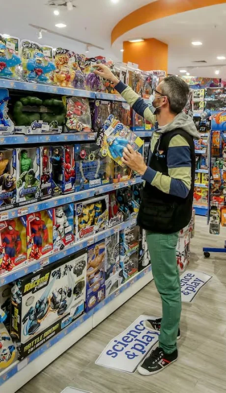 Día del Niño: reportaron una caída del 16% en la venta de juegos y juguetes