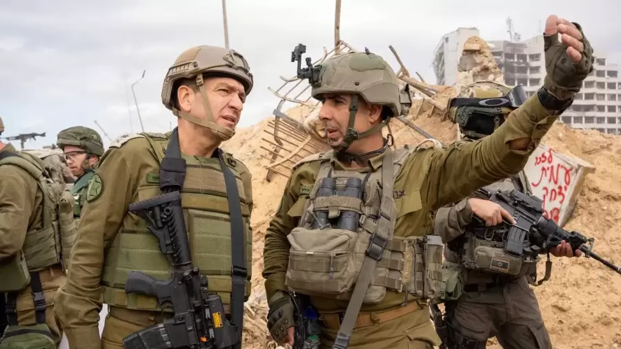 Tropas israelíes en Gaza