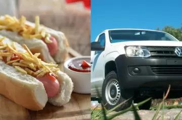 Se compró una Amarok vendiendo panchos en pocas semanas