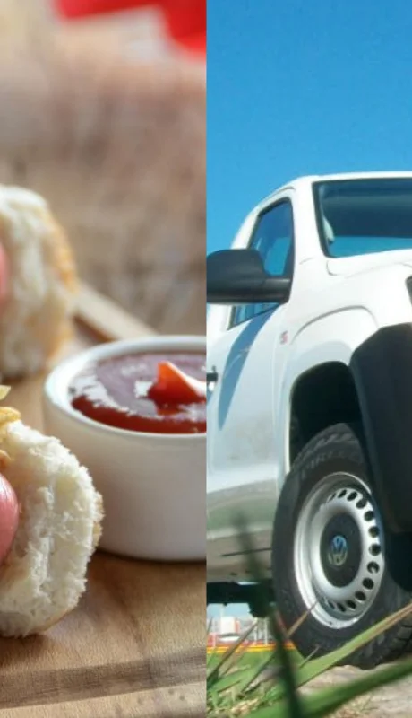 Un tiktoker logró su objetivo vendiendo panchos.