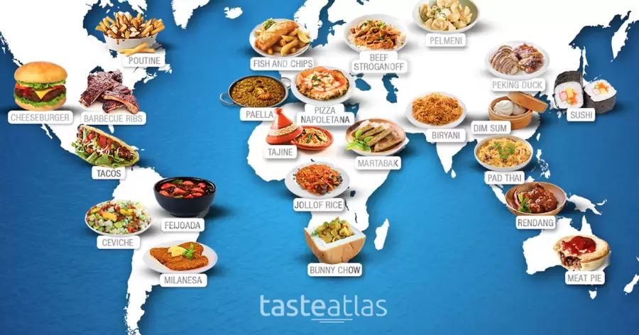 Un ejemplo gráfico de Taste Atlas