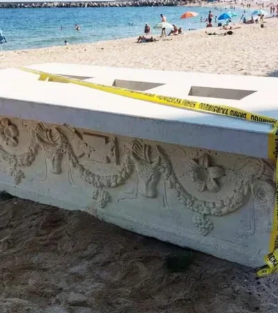 Sarcófago romano de 1.700 años