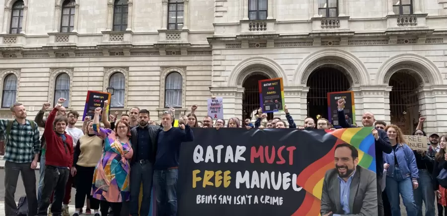 Hubo manifestaciones a favor de la víctima pidiendo su liberación. (Foto: web)