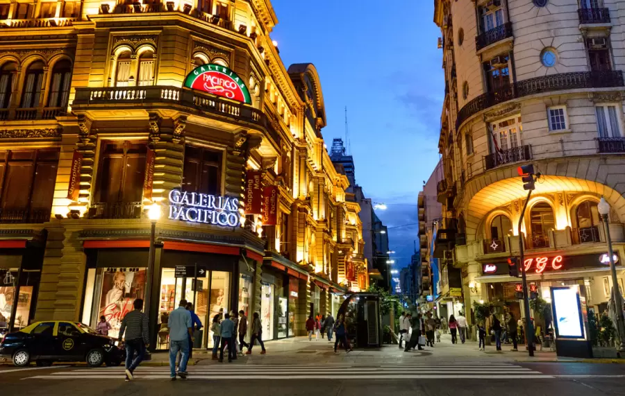 Buenos Aires y sus contrastes urbanos.
