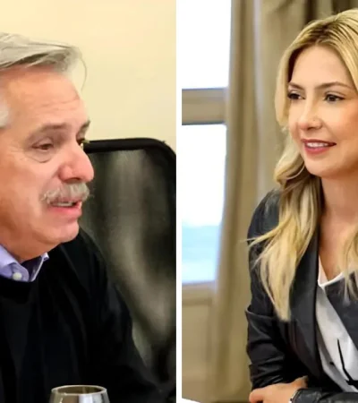 Alberto Fernández y Fabiola Yáñez.