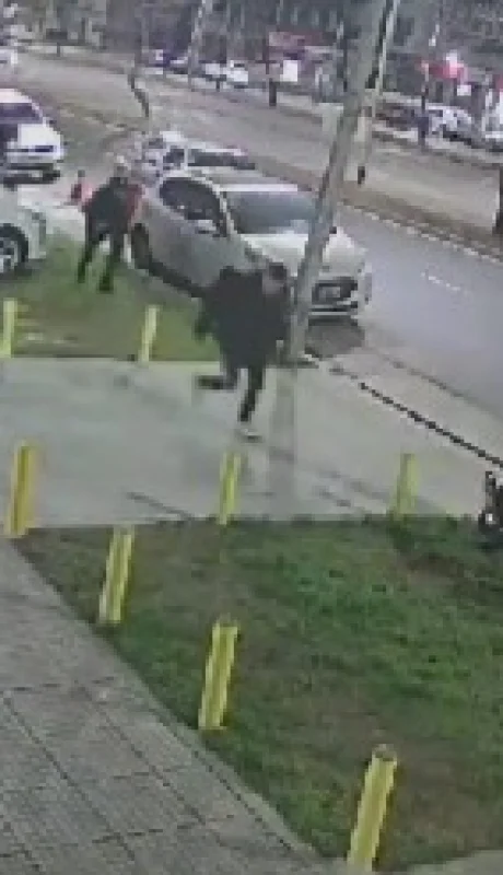 Tiroteo entre barras de Independiente de Avellaneda. Foto: Captura de pantalla de video