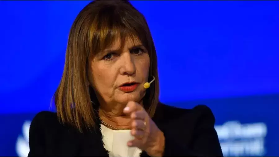 Patricia Bullrich, ministra de Seguridad de la Nación
