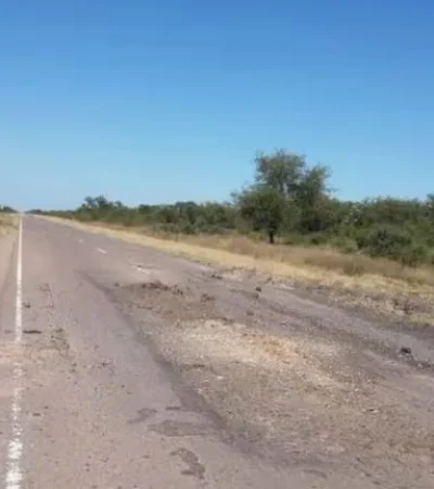 Ruta 206, donde fue hallado el menor.