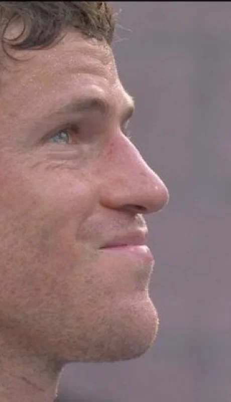 Diego schwartzman se emocionó en su juego ante Monfils.