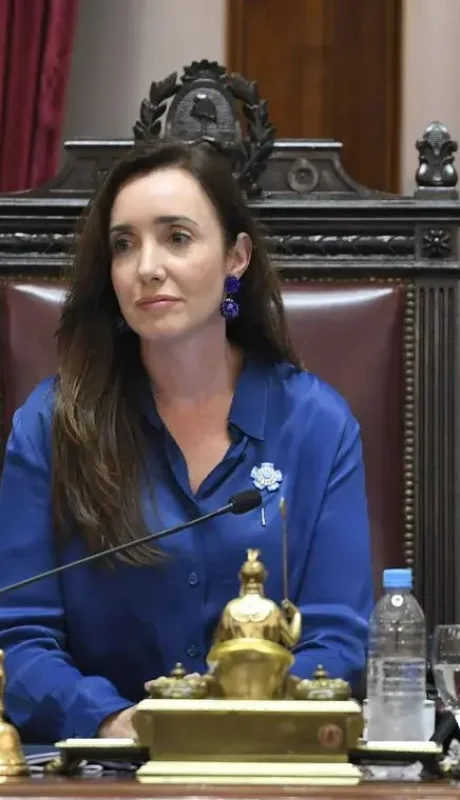 Victoria Villarruel, vicepresidenta de la Nación Argentina.