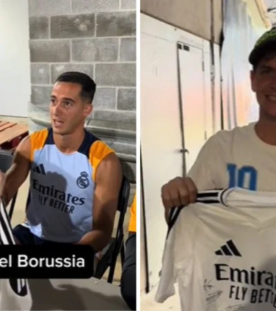 El influencer hincha del Barcelona que dejó su rivalidad todo por la pareja.