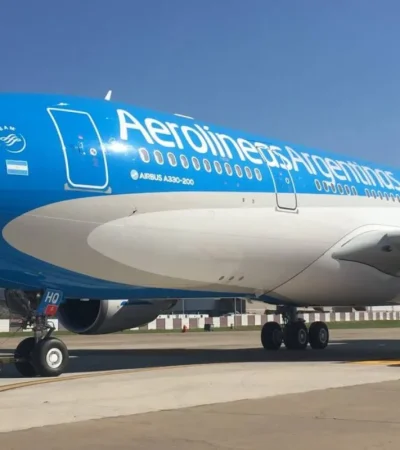 Aerolíneas Argentinas.