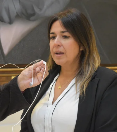 La diputada Silvina Gómez, autora del proyecto