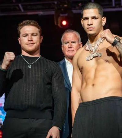 Hace poco se vieron en la promoción del combate.