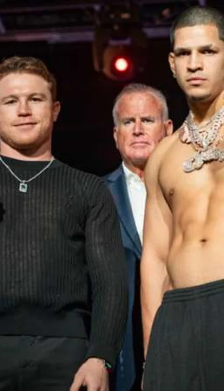 Hace poco se vieron en la promoción del combate.