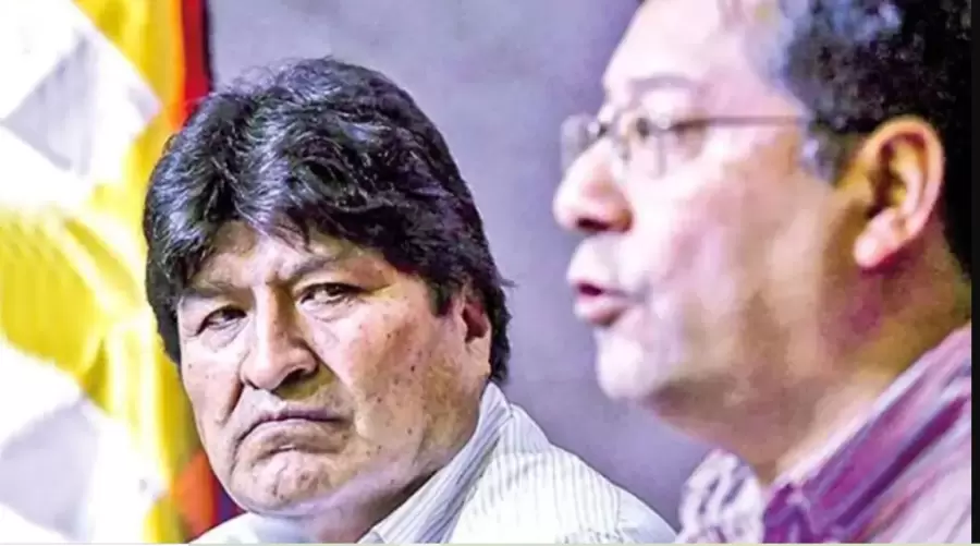 Evo Morales y Luis Arce están en una abierta disputa por el control del poder