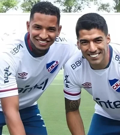 Juan Izquierdo y Luis Suárez.