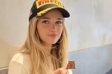 La modelo que dejó Franco Colapinto por un piloto de Ferrari