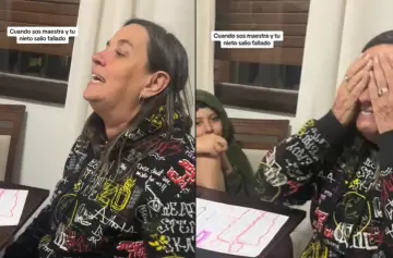 Cuando tu abuela es maestra y salís medio burro: insólito