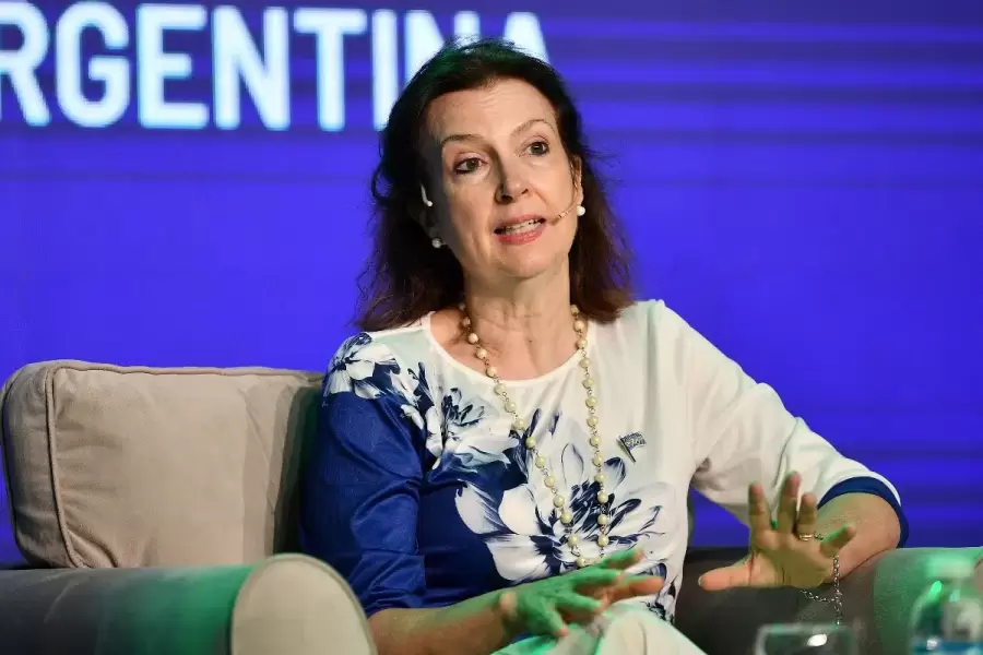 Diana Mondino está a cargo de las relaciones exteriores. (Foto: web)