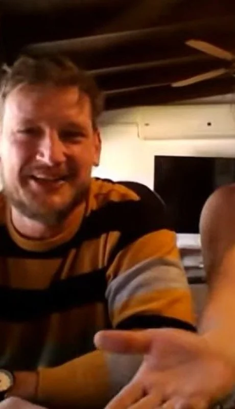 Germán Kiczka y su hermano Sebastián