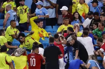 Durísimas sanciones en Uruguay tras los desórdenes en la Copa América