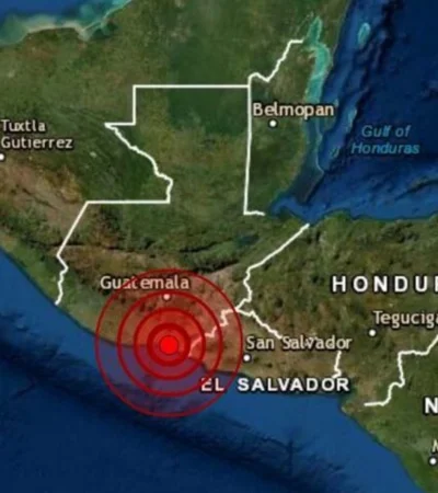 Un remesón de 6,1 sacudió El Salvador y Guatemala