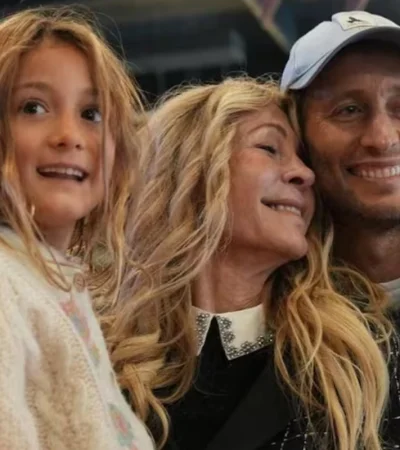 Cris Morena y su hijo Tomás Yankelevich.