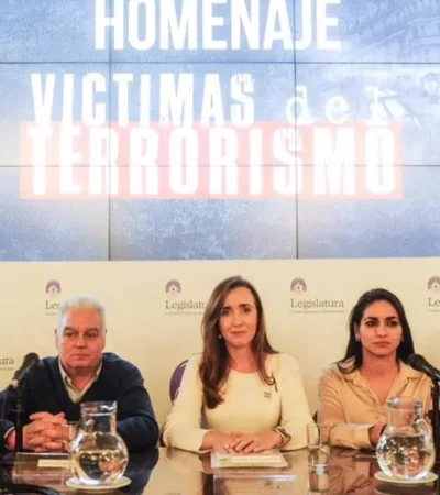 La vicepresidenta Victoria Villarruel.