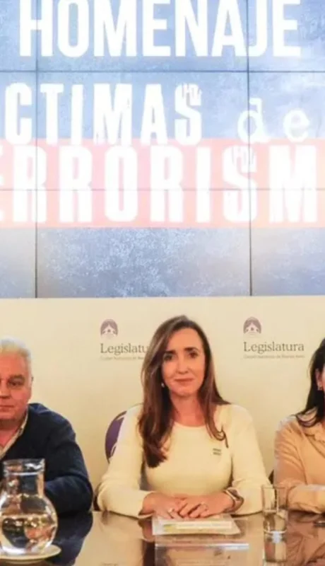 La vicepresidenta Victoria Villarruel.